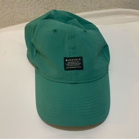 Nike Golf Legacy 91 Novelty Performance Adjustable Hat Green Unisex - Picture 2 of 7